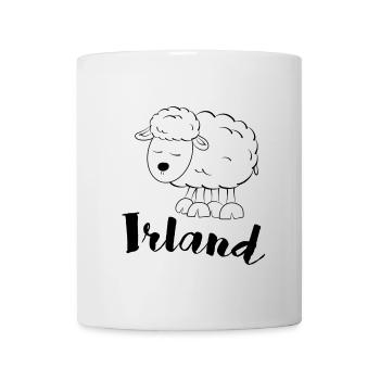 Moutons d’Irlande - Mug blanc - blanc - Devant