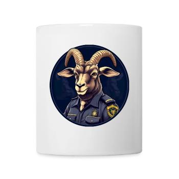 Policier Capricorne - Mug blanc - blanc - Devant
