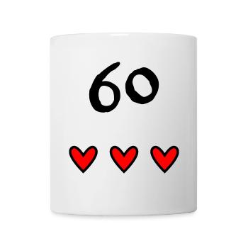 ANNIVERSARY. HAPPY BIRTHDAY. HAPPY BIRTHDAY. - Mug - white - Front