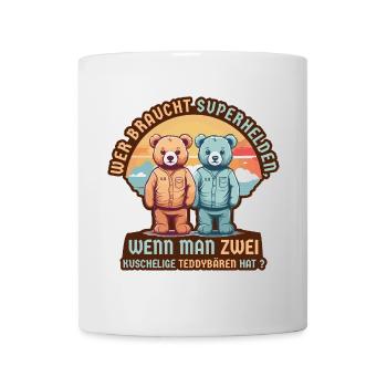Superhero Bear - Mug - white - Front