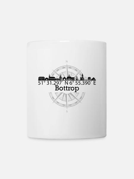 Skyline Bottrop - Tasse - Weiß