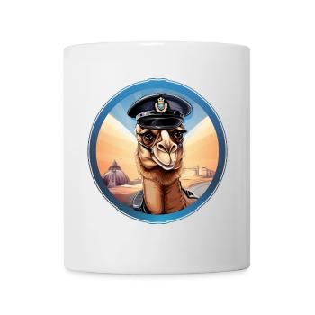 Police Camel - Mug - white - Front