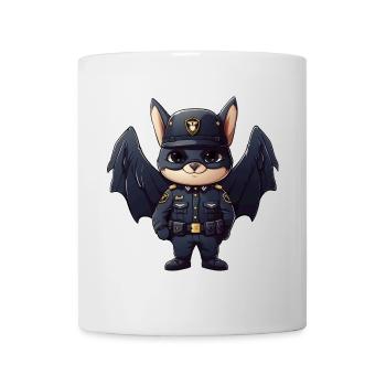 Bat Policeman - Mug - white - Front