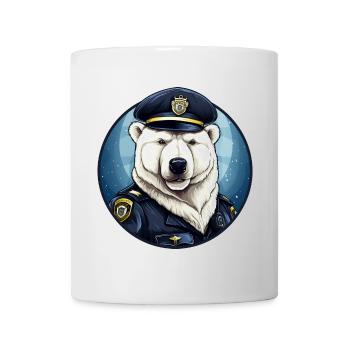 Polar Bear Police - Mug - white - Front