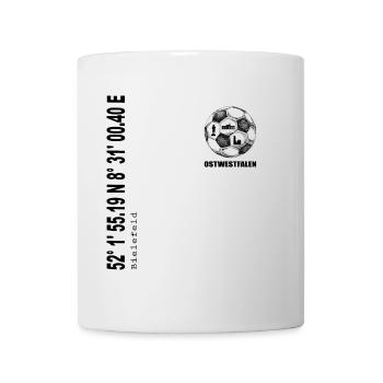 Koordinaten Bielefeld - Tasse - Weiß - Vorne