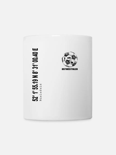 Koordinaten Bielefeld - Tasse - Weiß