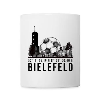 Koordinaten Bielefeld - Tasse - Weiß - Vorne