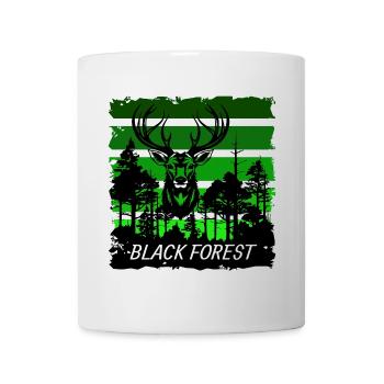 Black Forest - Tasse - Weiß - Vorne