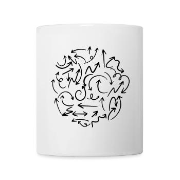 Asked me for directions - Mug - white - Front