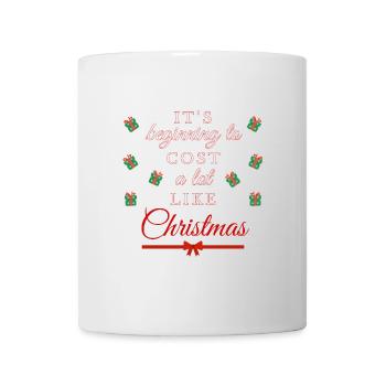 It's starting to taste funny like Christmas - Mug - white - Front