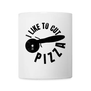 Funny Pizza Lover Quote - Mug - white - Front
