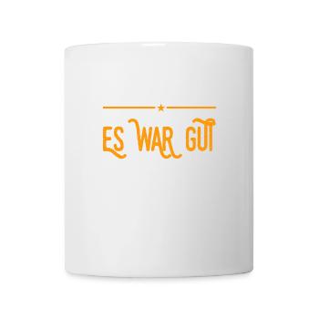 ich fand es toll - Tasse - Weiß - Vorne