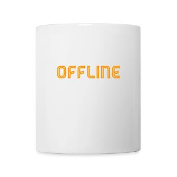 offline ist wundervoll - Tasse - Weiß - Vorne