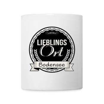 Lieblingsort Bodensee - Tasse - Weiß - Vorne