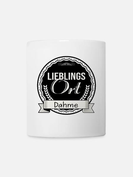 Lieblingsort Dahme - Tasse - Weiß