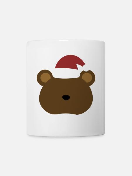 Grizzly Bear- Christmas Edition - Tasse - Weiß