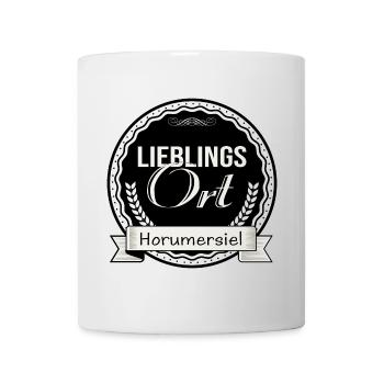 Lieblingsort Horumersiel - Tasse - Weiß - Vorne