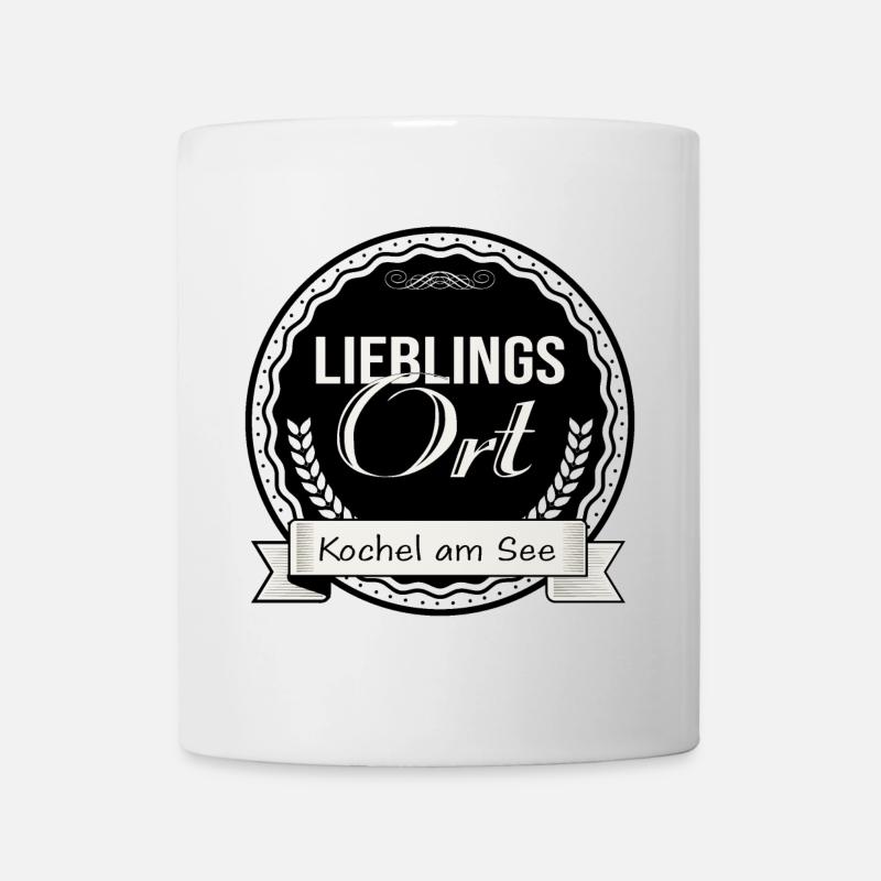Lieblingsort Kochel am See - Tasse - Weiß