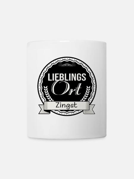 Lieblingsort Zingst - Tasse - Weiß
