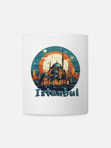 Istanbul Türkei Moschee Architektur - Tasse - Weiß