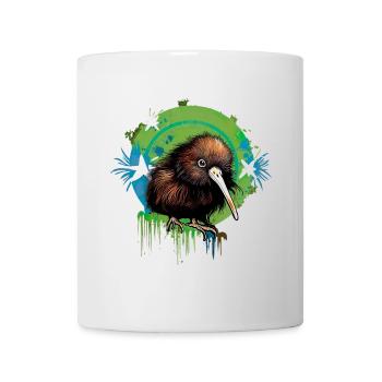 Kiwi - Tasse - Weiß - Vorne