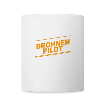 Drohnen sind toll - Tasse - Weiß - Vorne