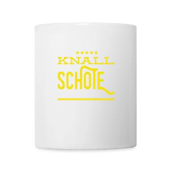 so sieht eine Knallschote aus - Tasse - Weiß - Vorne