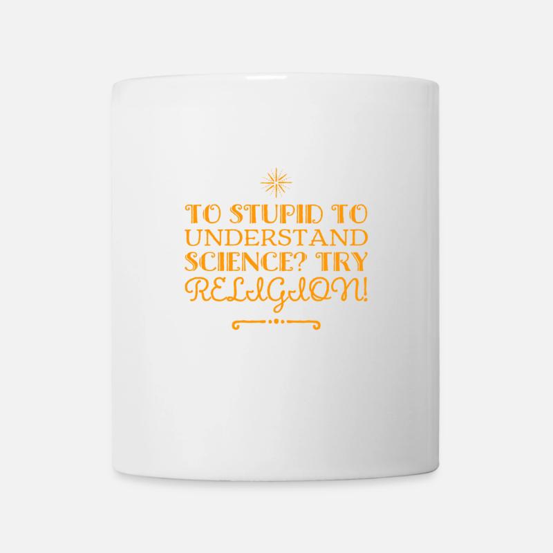 try religion - Mug - white