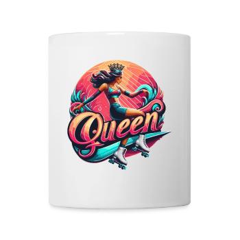Regal Skate Queen Illustration - Mug - white - Front