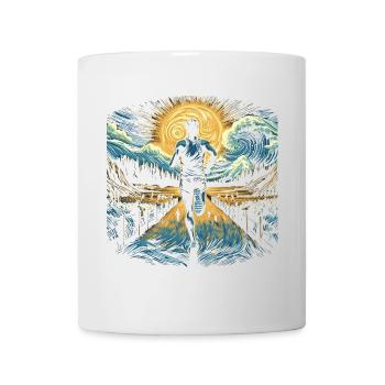 Cross Country Geschenk: Design Sportler - Tasse - Weiß - Vorne