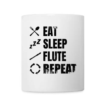 Flute Saying - Mug - white - Front