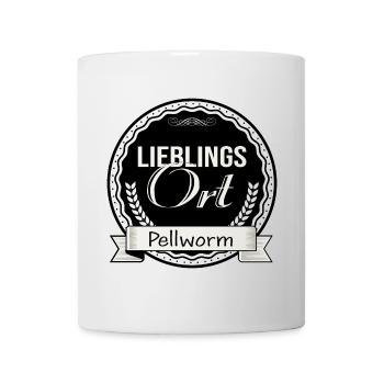 Lieblingsort Pellworm - Tasse - Weiß - Vorne