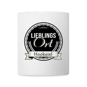 Lieblingsort Hooksiel - Tasse - Weiß - Vorne