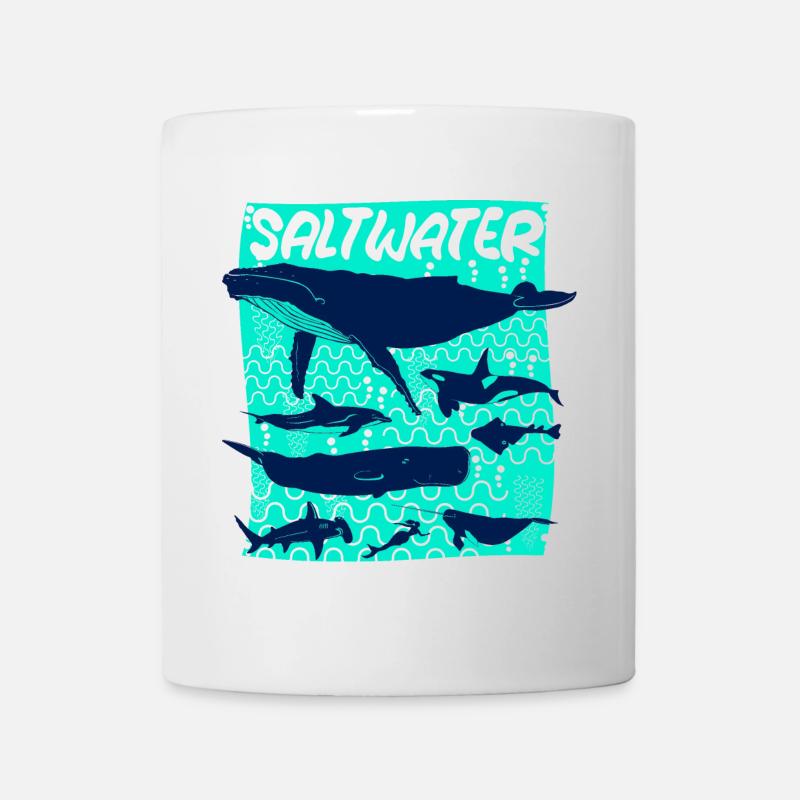 Salt water - Mug - white