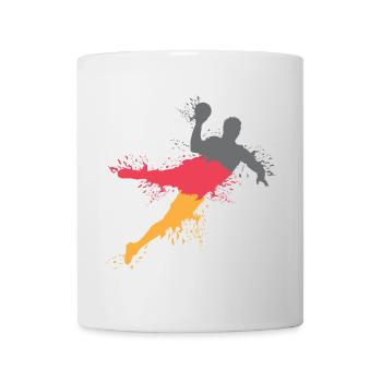 Handballer Explosion Handball Team Germany - Mug - white - Front