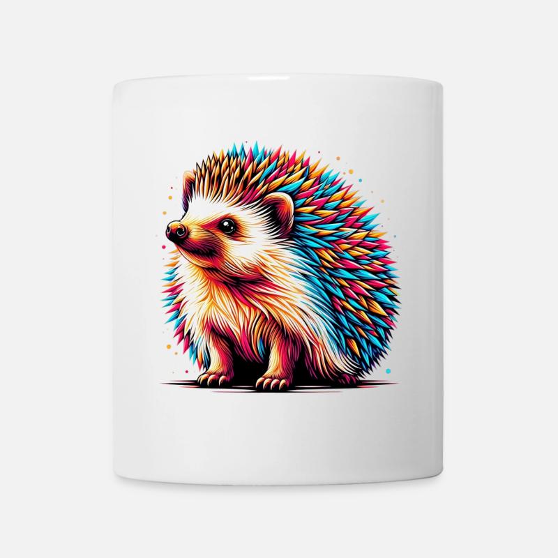 Igel - Tasse - Weiß