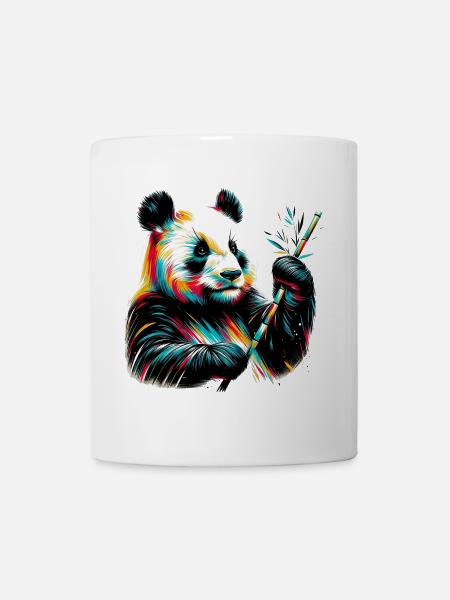 Panda - Tasse - Weiß