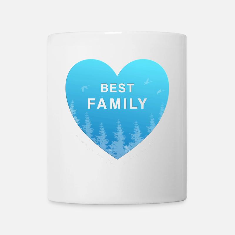 beste family - Tasse - Weiß