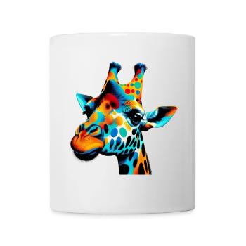 Giraffe Pop Art - Mug - white - Front