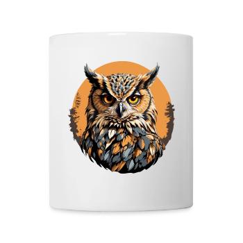 Proud Eagle Owl Big Owl for Owl Friends - Mug - white - Front