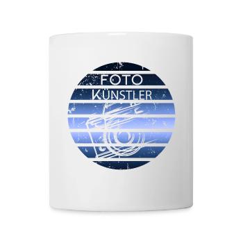 Foto Künstler - Tasse - Weiß - Vorne