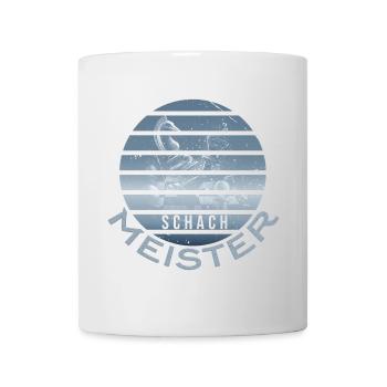 Schach Meister - Tasse - Weiß - Vorne