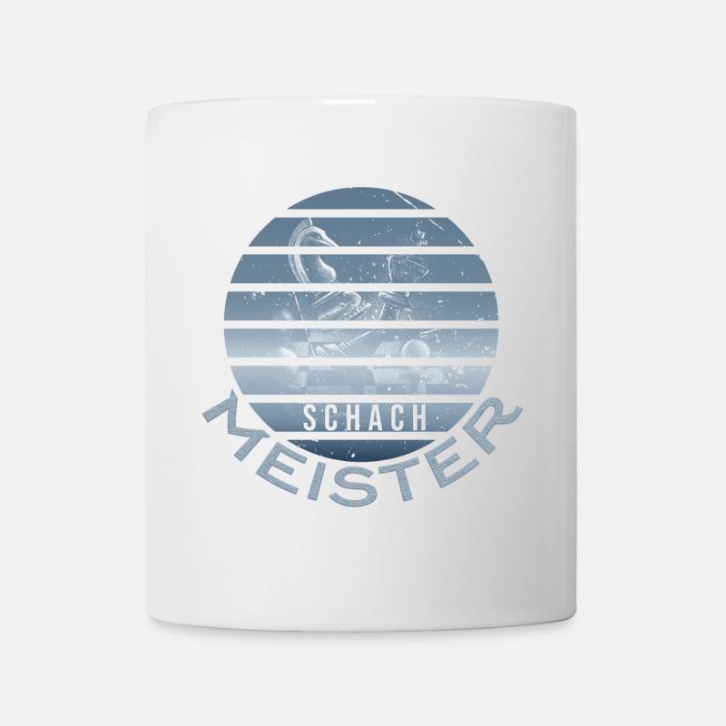 Schach Meister - Tasse - Weiß