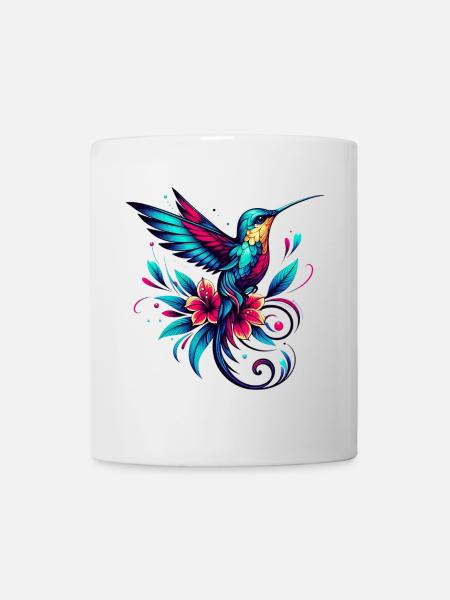 Colibri - Mug blanc - blanc