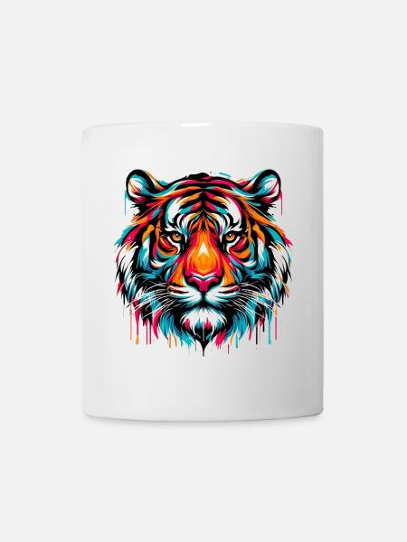 Tiger - Tasse - Weiß