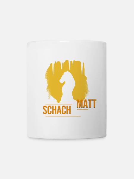 Schachmatt - Tasse - Weiß