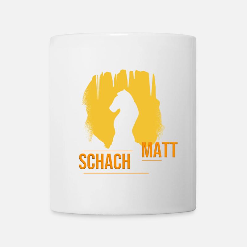 Schachmatt - Tasse - Weiß