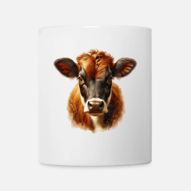 Kuh - Tasse - Weiß