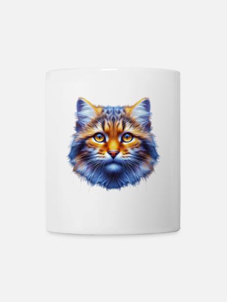 Katze - Tasse - Weiß