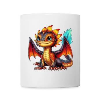 Dragon - Mug blanc - blanc - Devant